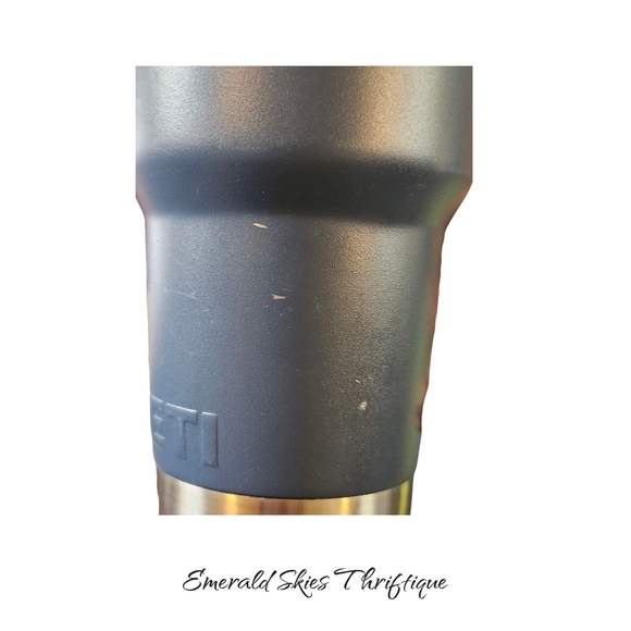 YETI Rambler 30 oz Blue Tumbler MagSlider Lid & Handle - Picture 9 of 9